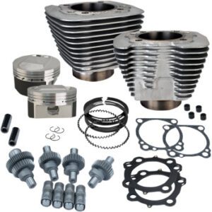 77 Cycles S&S CYCLE Hooligan Engine Performance Kit 1250cc Silver P/N 910-0702