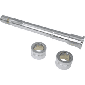 DRAG SPECIALTIES Front Axle Kit - Chrome 0214-1980